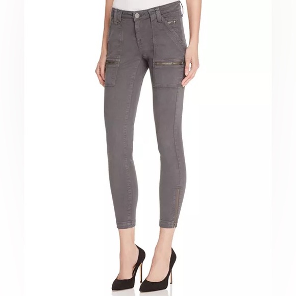 Treasure & Bond Low-Waisted Jeans in Earth (Olive Green/Brown) SZ 25 - EUC - Picture 1 of 16